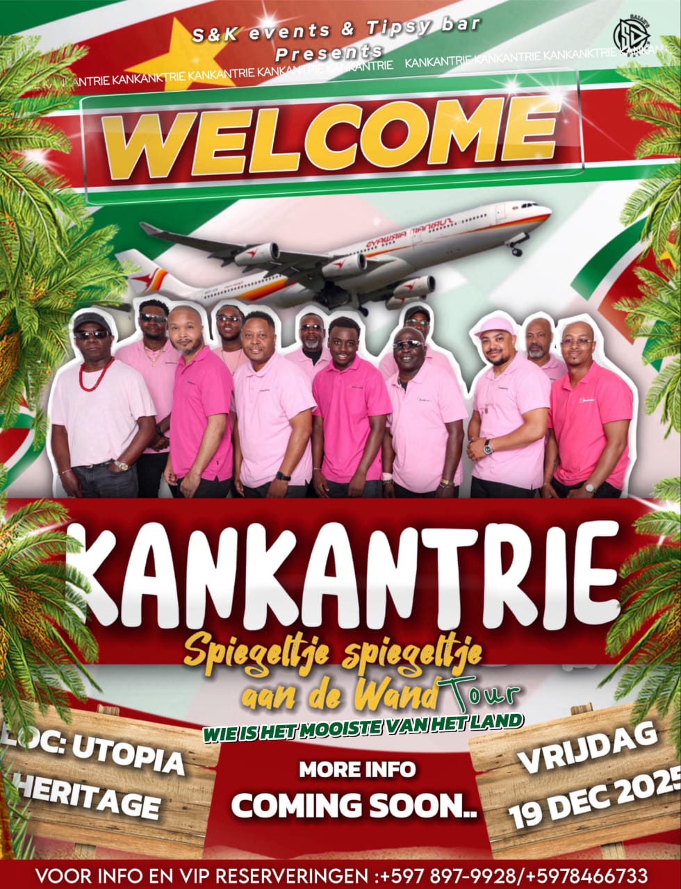 Kankantrie Spiegeltje Spiegeltje aan de wand Tour